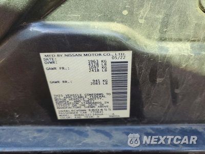 Zdjęcie 12 z 12 samochodu: 2022 NISSAN ALTIMA SR VIN:1N4BL4CV0NN380455 - miniatura