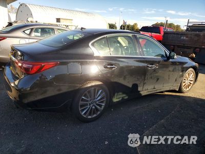 Trzecie zdjęcie samochodu z tyłu: 2018 INFINITI Q50 VIN:JN1EV7AR9JM433262 - miniatura