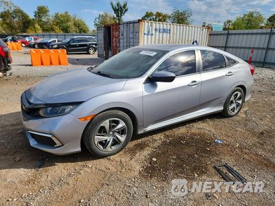 2019 HONDA CIVIC LX 2HGFC2F64KH550181 - główne zdjęcie licytacji z USA - miniatura