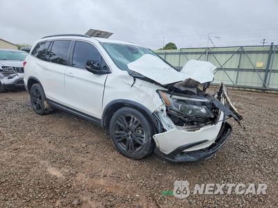 Czwarte zdjęcie samochodu z boku: 2021 HONDA PILOT SE VIN:5FNYF5H25MB002371 - miniatura