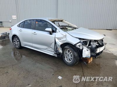 Czwarte zdjęcie samochodu z boku: 2021 TOYOTA COROLLA LE VIN:JTDEAMDE9MJ027360 - miniatura
