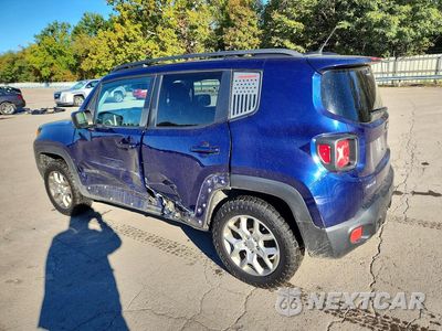 Drugie zdjęcie samochodu z przodu: 2017 JEEP RENEGADE LATITUDE VIN:ZACCJBBB2HPG02344 - miniatura
