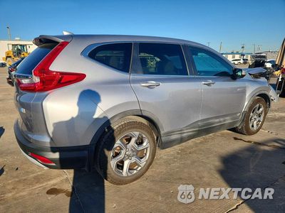 Trzecie zdjęcie samochodu z tyłu: 2018 HONDA CR-V EX VIN:7FARW1H58JE045982 - miniatura