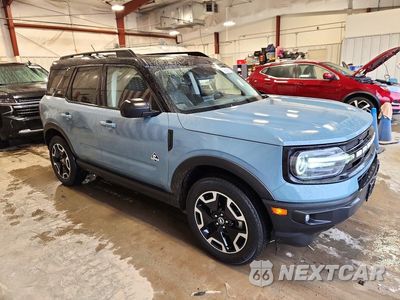 Czwarte zdjęcie samochodu z boku: 2021 FORD BRONCO SPORT OUTER BANKS VIN:3FMCR9C60MRA01867 - miniatura