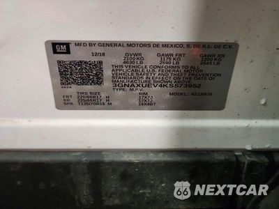 Zdjęcie 13 z 13 samochodu: 2019 CHEVROLET EQUINOX LT VIN:3GNAXUEV4KS573952 - miniatura