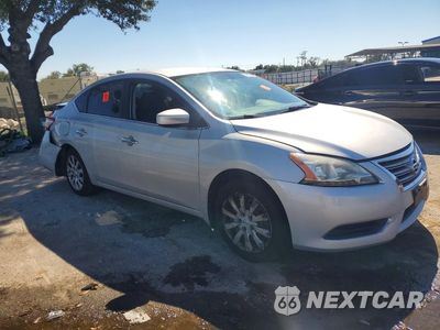 Czwarte zdjęcie samochodu z boku: 2014 NISSAN SENTRA SV VIN:3N1AB7AP4EY210698 - miniatura
