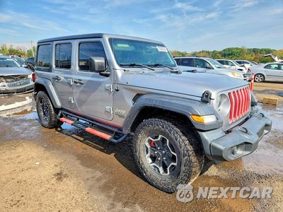 Czwarte zdjęcie samochodu z boku: 2019 JEEP WRANGLER UNLIMITED SPORT VIN:1C4HJXDG3KW526882 - miniatura