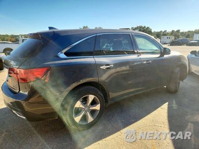 Trzecie zdjęcie samochodu z tyłu: 2016 ACURA MDX VIN:5FRYD4H21GB039808 - miniatura