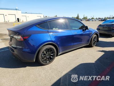 Trzecie zdjęcie samochodu z tyłu: 2022 TESLA MODEL Y VIN:7SAYGDEE2NF439190 - miniatura