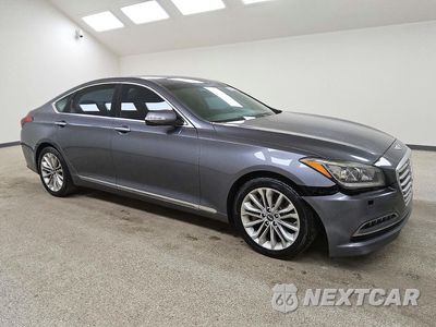 Czwarte zdjęcie samochodu z boku: 2016 HYUNDAI GENESIS 3.8L VIN:KMHGN4JE8GU111301 - miniatura