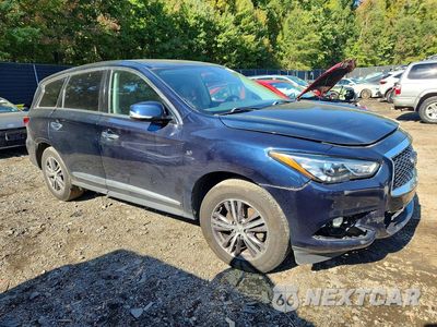 Czwarte zdjęcie samochodu z boku: 2018 INFINITI QX60 BASE VIN:5N1DL0MN9JC533734 - miniatura