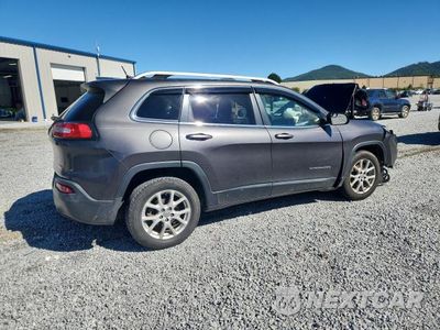 Trzecie zdjęcie samochodu z tyłu: 2014 JEEP CHEROKEE LATITUDE VIN:1C4PJLCB0EW205803 - miniatura