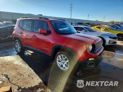 Czwarte zdjęcie samochodu z boku: 2016 JEEP RENEGADE LATITUDE VIN:ZACCJABT3GPD64120 - miniatura