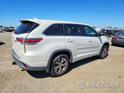 Trzecie zdjęcie samochodu z tyłu: 2015 TOYOTA HIGHLANDER LE PLUS VIN:5TDZKRFH5FS071025 - miniatura