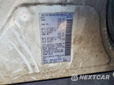 Zdjęcie 13 z 13 samochodu: 2018 NISSAN ROGUE SV VIN:5N1AT2MT6JC798334 - miniatura