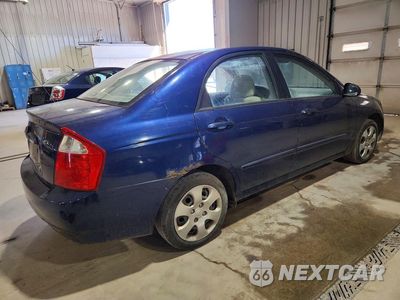 Trzecie zdjęcie samochodu z tyłu: 2006 KIA SPECTRA EX VIN:KNAFE122265307257 - miniatura