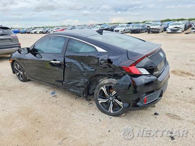 Drugie zdjęcie samochodu z przodu: 2018 HONDA CIVIC TOURING VIN:2HGFC3B90JH354825 - miniatura