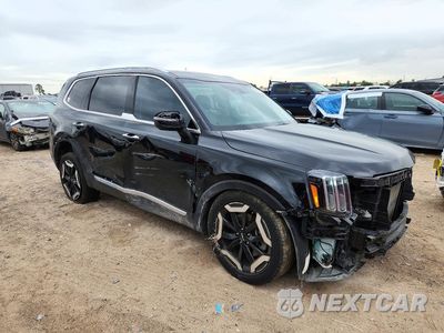 Czwarte zdjęcie samochodu z boku: 2023 KIA TELLURIDE S VIN:5XYP64GC7PG381063 - miniatura
