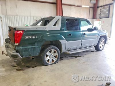 Trzecie zdjęcie samochodu z tyłu: 2002 CHEVROLET AVALANCHE K1500 VIN:3GNEK13T72G192146 - miniatura