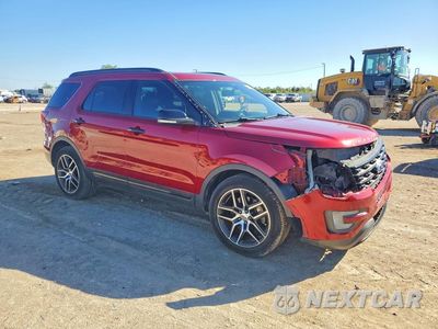 Czwarte zdjęcie samochodu z boku: 2017 FORD EXPLORER SPORT VIN:1FM5K8GTXHGD20956 - miniatura