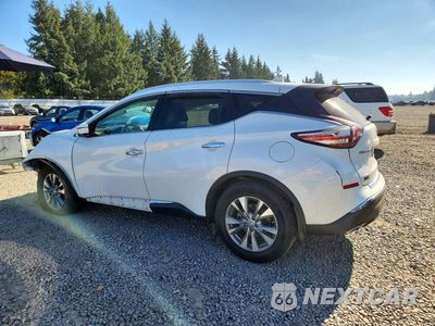 Drugie zdjęcie samochodu z przodu: 2017 NISSAN MURANO SL VIN:5N1AZ2MG8HN119793 - miniatura