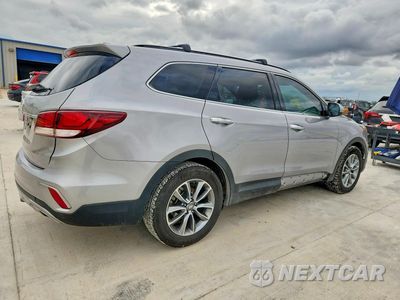 Trzecie zdjęcie samochodu z tyłu: 2018 HYUNDAI SANTA FE SE VIN:KM8SM4HF1JU257574 - miniatura