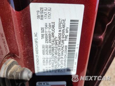 Zdjęcie 13 z 13 samochodu: 2019 HONDA CR-V LX VIN:5J6RW6H33KL005468 - miniatura