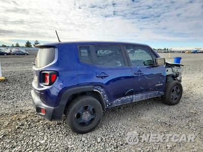 Trzecie zdjęcie samochodu z tyłu: 2018 JEEP RENEGADE SPORT VIN:ZACCJBAB4JPJ56881 - miniatura