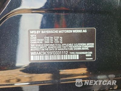 Zdjęcie 12 z 12 samochodu: 2015 BMW 428 XI GRAN COUPE SULEV VIN:WBA4C9C55FD331112 - miniatura