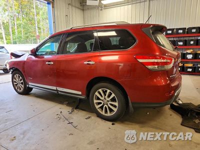 Drugie zdjęcie samochodu z przodu: 2014 NISSAN PATHFINDER HYBRID SL VIN:5N1CR2MM7EC642163 - miniatura