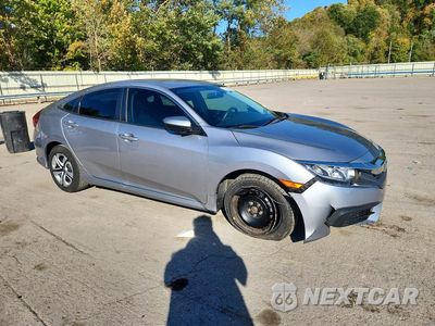 Czwarte zdjęcie samochodu z boku: 2018 HONDA CIVIC LX VIN:19XFC2F53JE006481 - miniatura