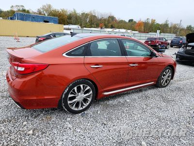 Trzecie zdjęcie samochodu z tyłu: 2015 HYUNDAI SONATA LIMITED 2.0T VIN:5NPE34AB7FH175877 - miniatura