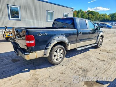 Trzecie zdjęcie samochodu z tyłu: 2007 FORD F150 SUPERCREW VIN:1FTPW14V97FA54736 - miniatura