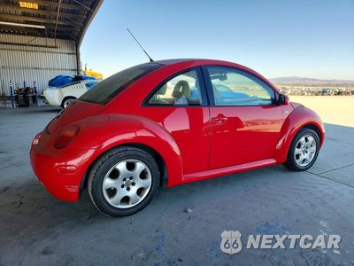 Trzecie zdjęcie samochodu z tyłu: 2002 VOLKSWAGEN NEW BEETLE GLS VIN:3VWCK21C22M401137 - miniatura