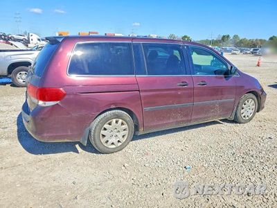 Trzecie zdjęcie samochodu z tyłu: 2010 HONDA ODYSSEY LX VIN:5FNRL3H20AB099587 - miniatura