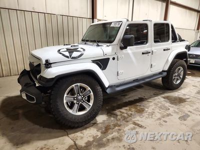 2021 JEEP WRANGLER UNLIMITED SAHARA 1C4HJXEN7MW645986 - główne zdjęcie licytacji z USA - miniatura