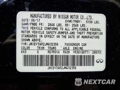 Zdjęcie 12 z 12 samochodu: 2018 INFINITI Q50 3.0T LUXE VIN:JN1EV7AR2JM432356 - miniatura