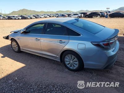 Drugie zdjęcie samochodu z przodu: 2017 HYUNDAI SONATA HYBRID SE VIN:KMHE24L11HA046708 - miniatura