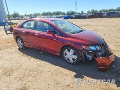 Czwarte zdjęcie samochodu z boku: 2008 HONDA CIVIC LX VIN:2HGFA16578H535397 - miniatura
