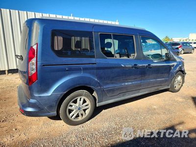 Trzecie zdjęcie samochodu z tyłu: 2019 FORD TRANSIT CONNECT XLT VIN:NM0GE9F25K1390441 - miniatura