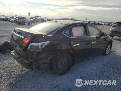 Trzecie zdjęcie samochodu z tyłu: 2017 NISSAN SENTRA SV VIN:3N1AB7AP6HY234733 - miniatura