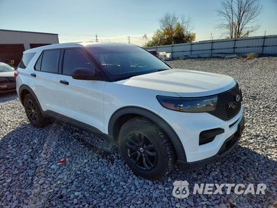Czwarte zdjęcie samochodu z boku: 2020 FORD EXPLORER POLICE INTERCEPTOR VIN:1FM5K8AB9LGB76454 - miniatura