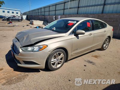 2018 FORD FUSION S HYBRID 3FA6P0UU0JR100643 - główne zdjęcie licytacji z USA - miniatura