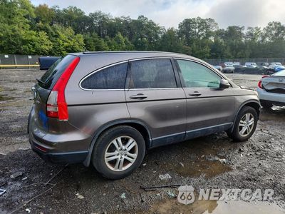 Trzecie zdjęcie samochodu z tyłu: 2010 HONDA CR-V EXL VIN:5J6RE4H76AL056326 - miniatura
