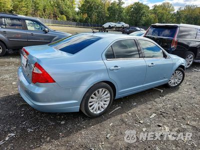 Trzecie zdjęcie samochodu z tyłu: 2010 FORD FUSION HYBRID VIN:3FADP0L39AR263288 - miniatura