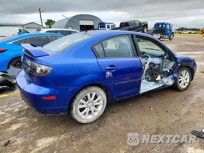 Trzecie zdjęcie samochodu z tyłu: 2008 MAZDA 3 S VIN:JM1BK323681827812 - miniatura