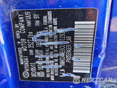 Zdjęcie 12 z 12 samochodu: 2012 HYUNDAI ACCENT GLS VIN:KMHCU4AE6CU181293 - miniatura