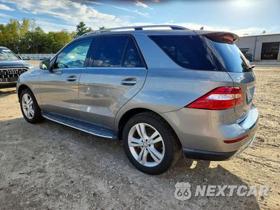 Drugie zdjęcie samochodu z przodu: 2014 MERCEDES-BENZ ML 350 4MATIC VIN:4JGDA5HB6EA428783 - miniatura