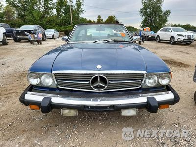Piąte zdjęcie samochodu w środku: 1979 MERCEDES-BENZ 450 SL VIN:10704412058209 - miniatura