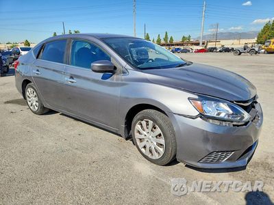 Czwarte zdjęcie samochodu z boku: 2017 NISSAN SENTRA SV VIN:3N1AB7AP2HL709436 - miniatura